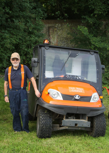 Spout Hills volunteers at work