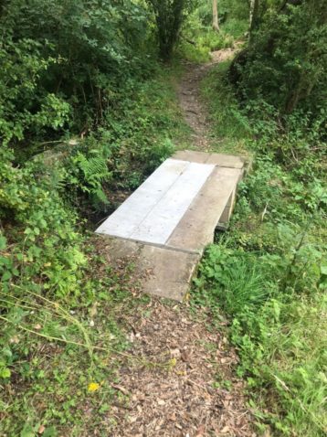 Bridge Repair at Spout Hills